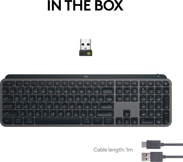 Actual product image Logitech MX Keys S (DE, Wireless)