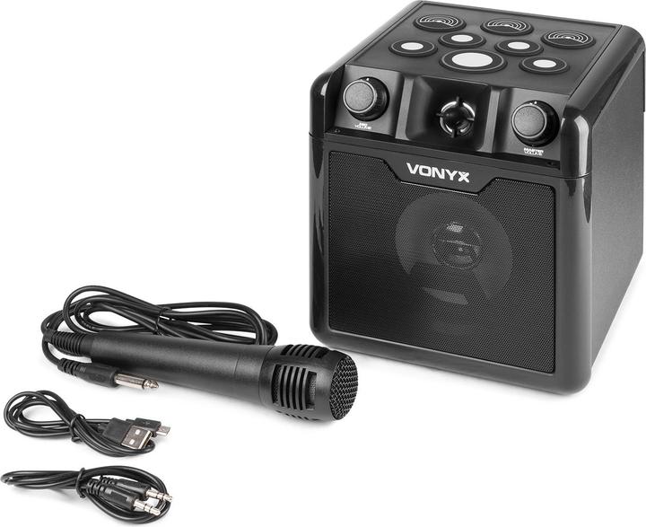 Immagine prodotto Vonyx Altoparlante Karaoke SBS52B-DRUM (Attivo, 1x 50 W)