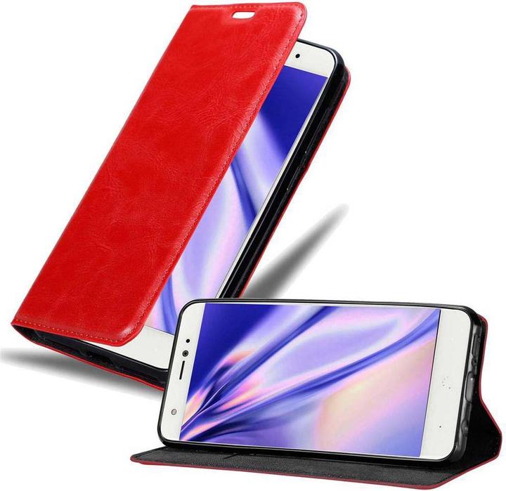 Produktbild Cadorabo Book Invisible Magnet Cover (BQ Aquaris X)