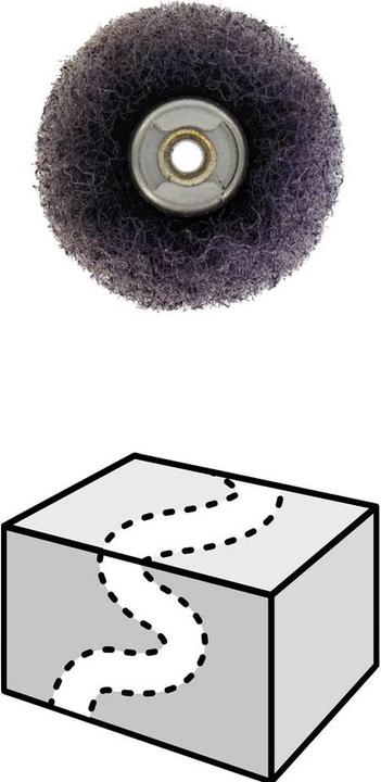 Produktbild Dremel Feinschleifscheiben fein Ø 25,0 mm, EZ SpeedClic kompatibel (2 Stück) (320)