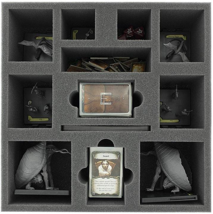 Actual product image Feldherr FH57028 - Foam Tray Set for Mansions of Madness 2. Edition, Board Game Box (Plastic)