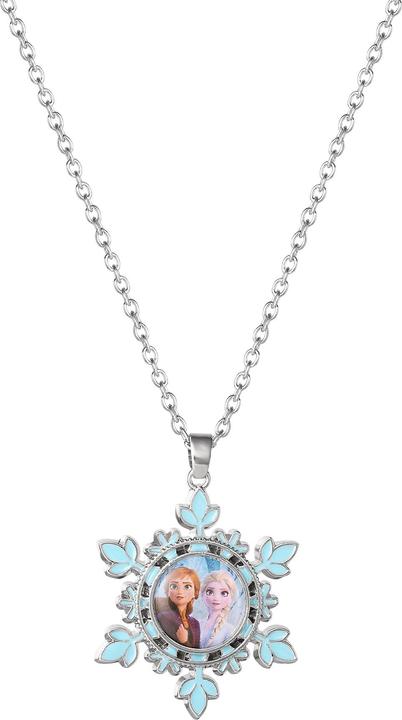 Immagine prodotto Disney Collana Frozen II Ana & Elsa Fiocco di neve (Argento)