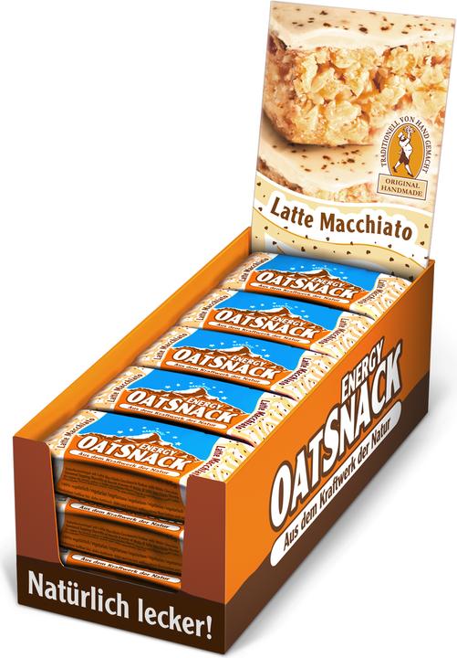 Energy OatSnack Sportnahrung (Latte Macchiato, 15 Stk., 975 g)