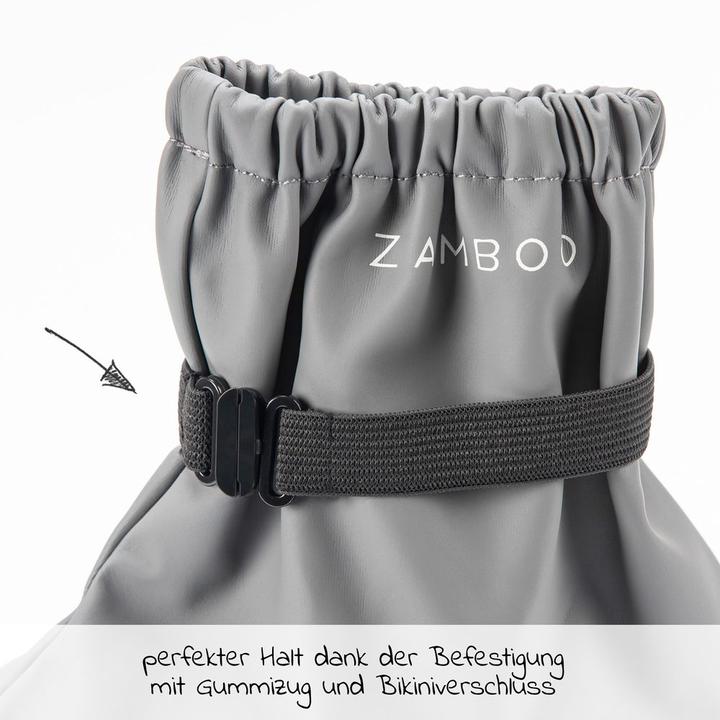 Immagine prodotto Zamboo Abbigliamento da pioggia Sovrascarpe, impermeabili e antivento (Taglia unica)