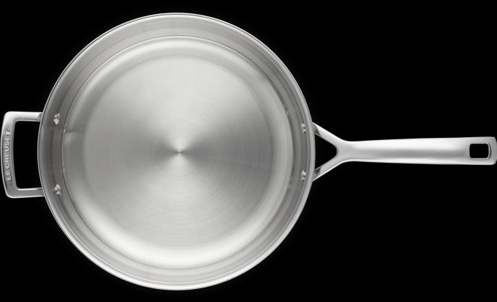 Immagine prodotto Le Creuset A 3 strati (28 cm, Padella per friggere, Acciaio inossidabile)