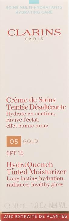 Produktbild Clarins Multi-Hydratante Getönte Feuchtigkeitscreme Nr. 05 Gold (50 ml, Getönte Tagescreme, SPF 15)