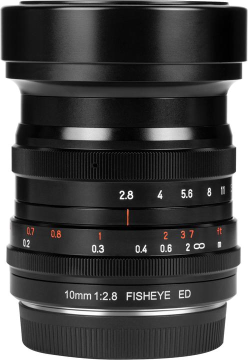 Image du produit 7artisans 10mm f/22 - 2,8 Fisheye ED, L-Mount (Monture L, Plein format)