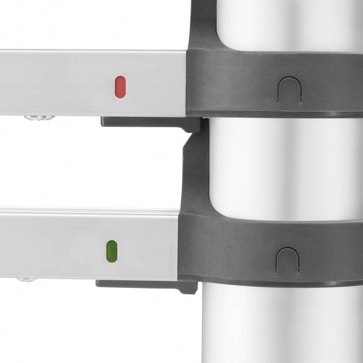 Immagine prodotto Hailo FlexLine, scala telescopica di sicurezza in alluminio, 9 pioli (Scala singola, 264 cm)