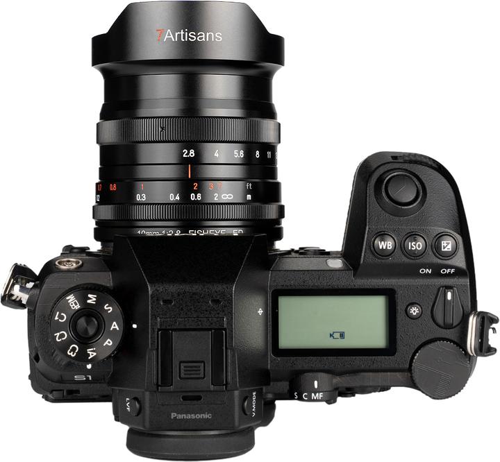 Produktbild 7artisans 10mm f/22 - 2,8 Fisheye ED, Sony E (Sony E, Vollformat)