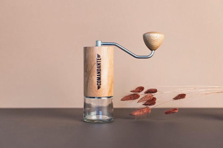 Actual product image Comandante C40 MK4 Nitro Blade America Cherry Coffee Grinder