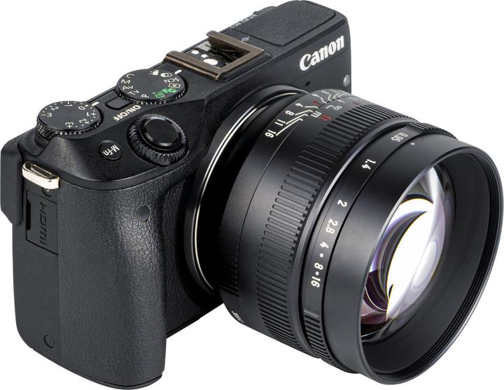 Immagine prodotto 7artisans 50mm f/16 - 0,95, Canon EF-M (Canon EF-M, APS-C / DX)