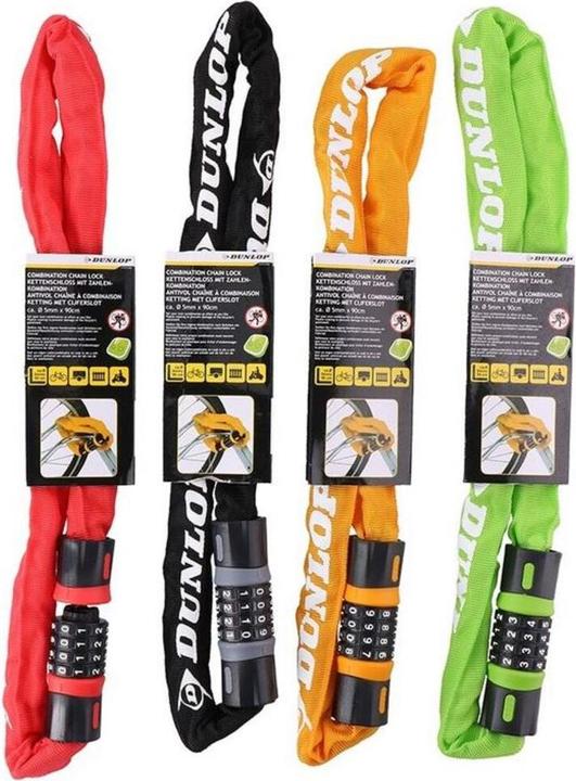 Produktbild Dunlop Zahlenkettenschloss (90 cm)