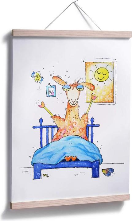 Immagine prodotto Trenddeko Buongiorno Lama (30 x 40 cm)