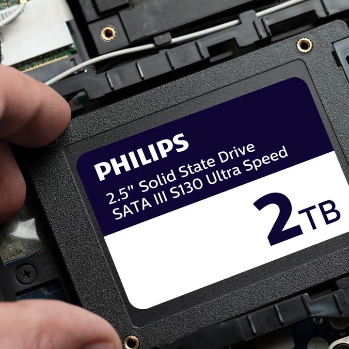 Produktbild Philips Internal SSD 2TB 2.5 SATA III S130 Ultra Speed (2000 GB, 2.5")