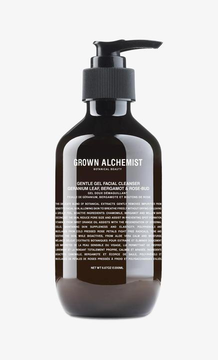 Actual product image Grown Alchemist GROWN Beauty - Gentle Gel Cleanser: Geranium Leaf, Bergamot & Rose-Bud (Gel, 200 ml)