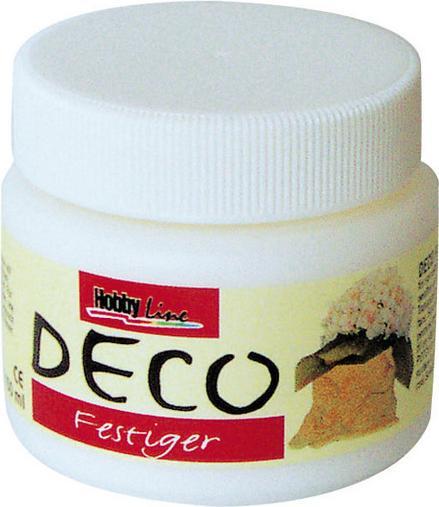Kreul Hobby Line Deco Festiger, 150 ml Dose (Durchsichtig, 150 ml)