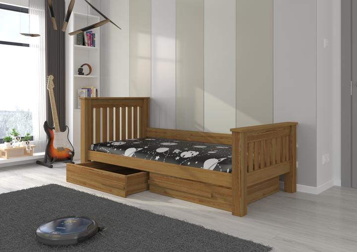 Actual product image ADRK Furniture Bed with mattress CARMEL 180x80 (180 x 80 cm)