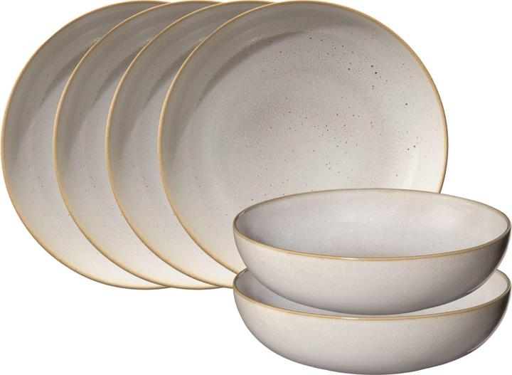 ASA Selection ASA SAISONS pasta plate sand 21 cm Set6 (1 x)