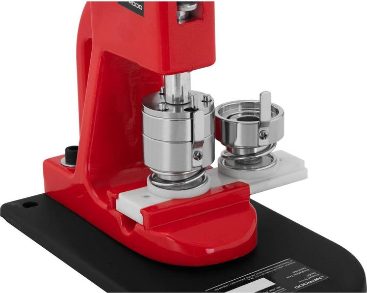Immagine prodotto Uniprodo Macchina per spille - 25 mm / 32 mm - 1000 spille incluse