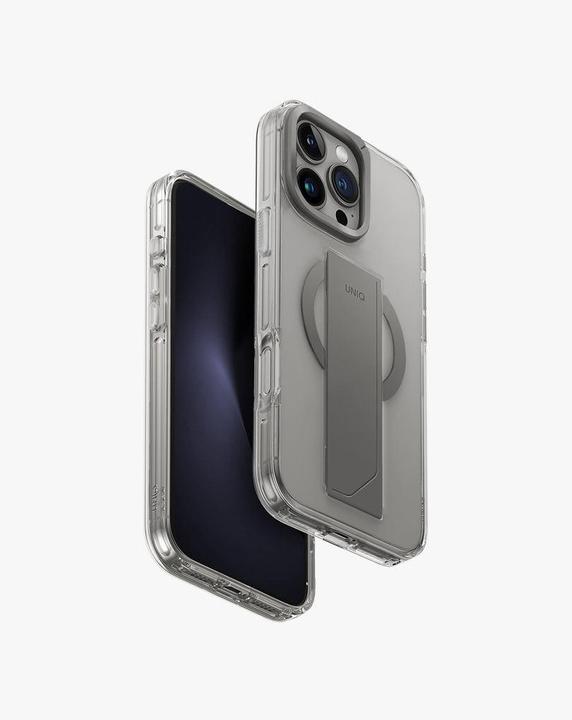 Actual product image Uniq etui Heldro Max iPhone 16 Pro Max 6.9" Magclick Charging przezroczysty/clear lucent (Apple iPhone 16 Pro Max)