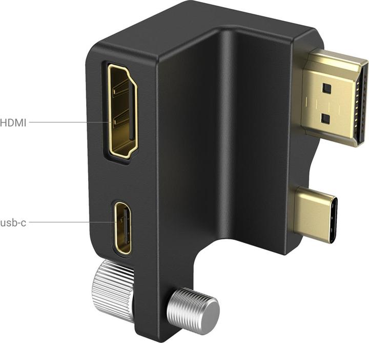 Image du produit SmallRig Adaptateur HDMI & USB-C Right-Angle pour BMPCC 6K Pro 3289