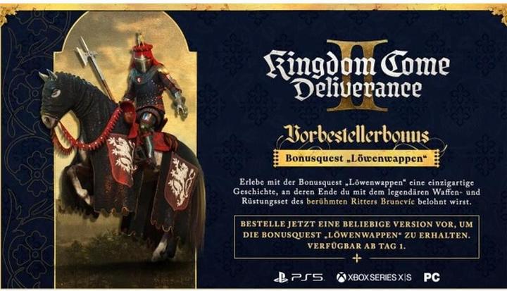 Produktbild Deep Silver Kingdom Come: Deliverance 2 Day One Edition (PS5, DE)