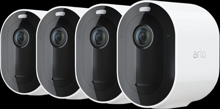 Arlo Pro 4 VMC4450P 4er-Set (2688 x 1520 pixels)