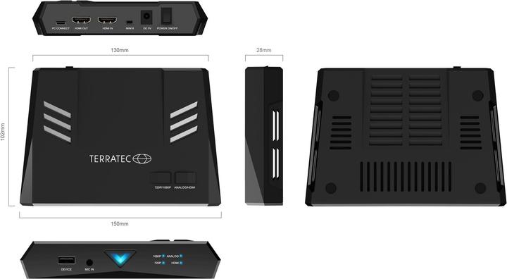 Immagine prodotto Terratec Grabster EXTREME HD Video Box esterno con HDMI-In e HDMI-Out