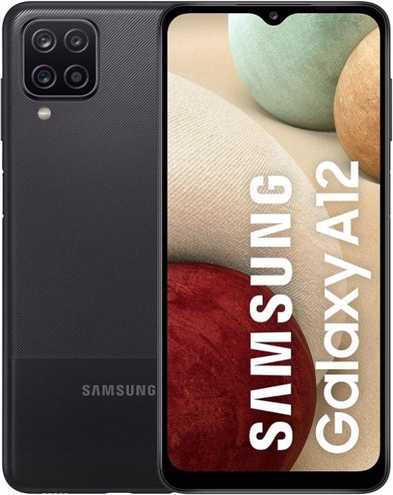 Produktbild Samsung Galaxy A12 EU (32 GB, Black, 6.50", Dual SIM, 48 Mpx, 4G)
