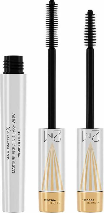 Produktbild Max Factor Masterpiece 2in1 Lash Wow Mascara Black (001, Black)