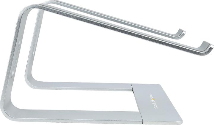 Actual product image StarTech com Laptop Stand for Desk, Supports 5kg/11lb, Aluminum, Silver, Ergonomic Laptop Riser,...
