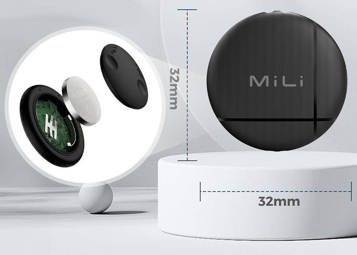 Produktbild Mili LiTag Android - Black - 1 Pack
