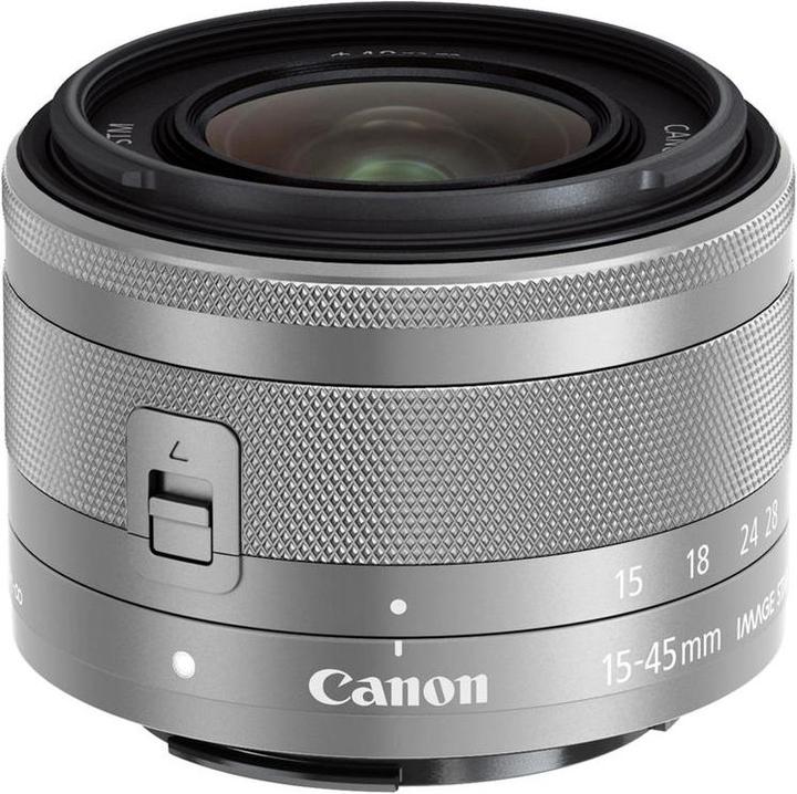 Image du produit Canon EF-M 15-45mm f/3.5-6.3 IS STM Argent (Canon EF-M, APS-C / DX)