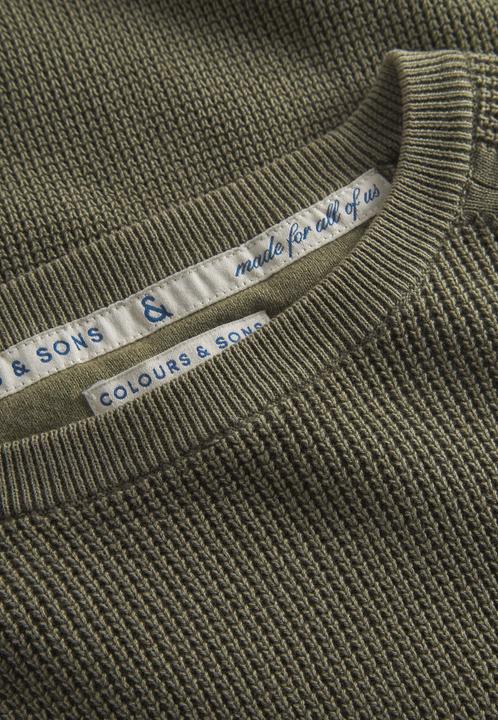 Actual product image Colours & Sons Roundneck washed jumper (XL)
