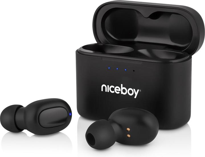 Produktbild Niceboy HIVE Podsie 3 Black (ANC, 35 h, Kabellos)