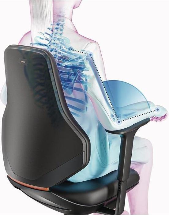 Image du produit Bimos Armlehne passend für Arbeitsdrehstuhl Texon Multifunktional schwarz