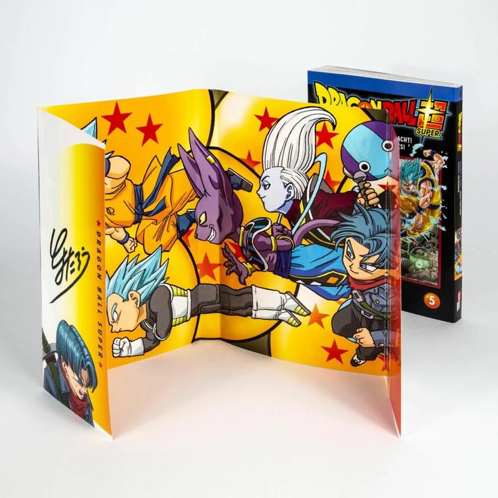 Produktbild Dragon Ball Super Bände 1-5 im Sammelschuber mit Extra (Deutsch, Akira Toriyama (Original Story), 2019)