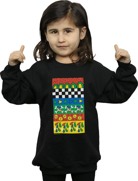 Image du produit Disney - Sweat DONALD DUCK VINTAGE PATTERN - Fille (152, 158)