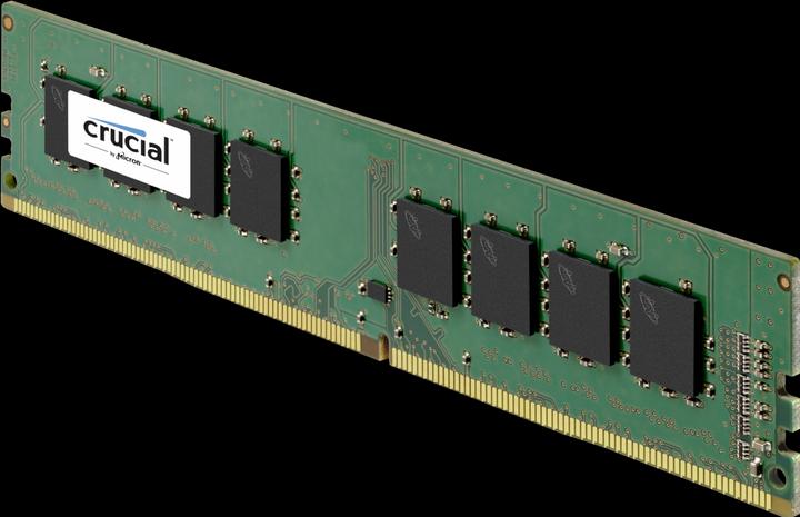 Actual product image Crucial 16GB DDR4 3200 MT/s DIMM 288pin DR x8 unbuffered (1 x 16GB, 3200 MHz, DDR4-RAM, U-DIMM)