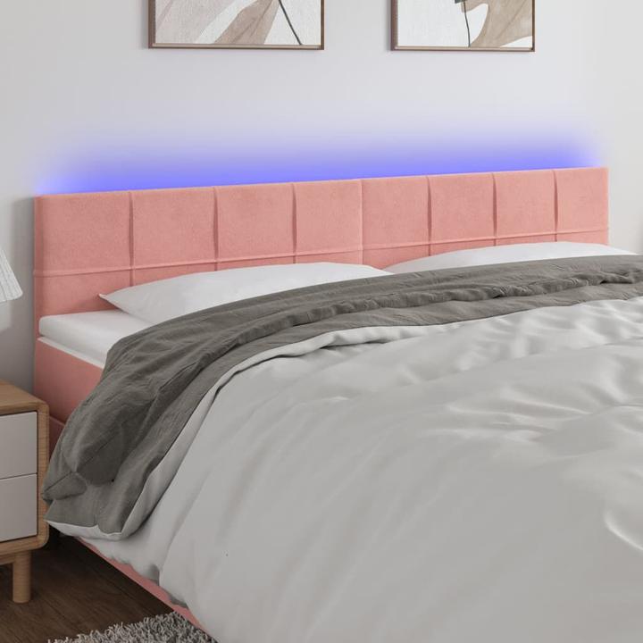Immagine prodotto VidaXL LED Kopfteil Samt (200 x 5 x 88 cm)