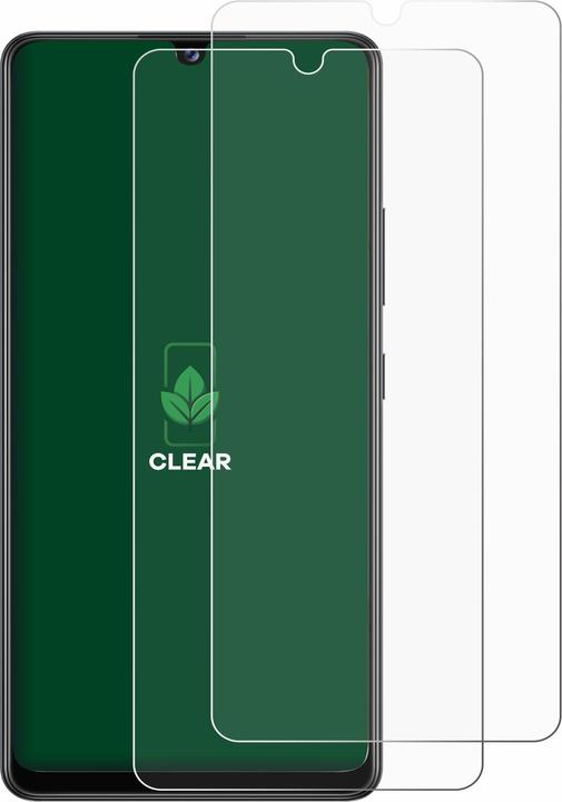 Actual product image ScreenLeaf Protective film sustainable screen protector screen protector film clear transparent (2 Piece, Samsung Galaxy A42 5G)