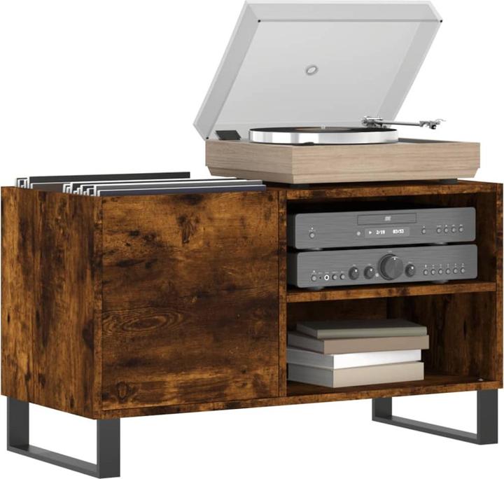 Immagine prodotto VidaXL Plattenschrank Räuchereiche 85x38x48 cm Holzwerkstoff