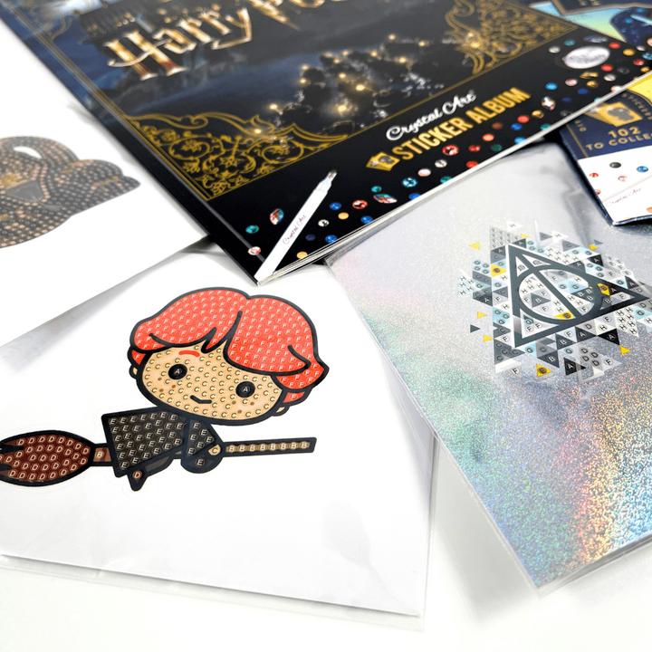 Produktbild Craft Buddy Harry Potter Crystal Art Sticker Pack