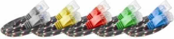 Immagine prodotto Wirewin Cavo di rete con rivestimento in nylon (UTP, CAT6, 0.25 m)