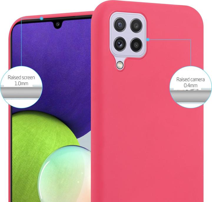 Actual product image Cadorabo TPU Candy shell (Samsung Galaxy M22, Samsung Galaxy A22, Samsung Galaxy A32)