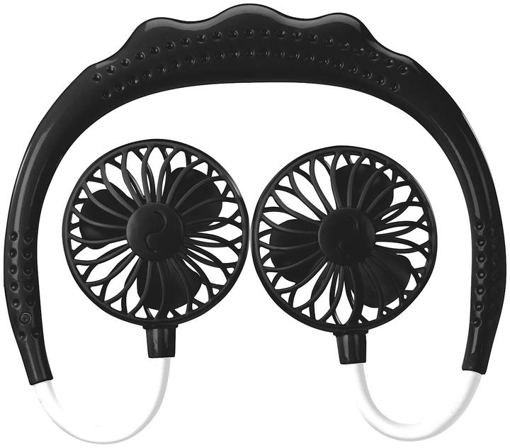 Actual product image Infactory Mobile battery double fan for hanging around