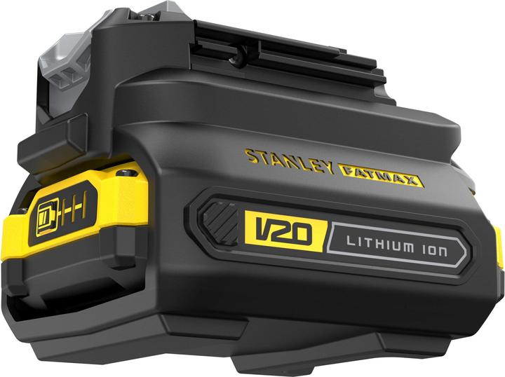Actual product image Stanley V20 / 18 Li battery adapter for 1.5 Ah + 2.0 Ah (18 V)