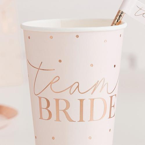 Produktbild Ginger Ray Team Bride grosse Pappbecher (8 x)