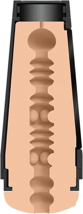 Actual product image Doc Johnson Karlee Grey - ULTRASKYN Stroker - Pussy