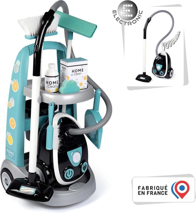 Immagine prodotto Smoby Carrello di pulizia con aspirapolvere